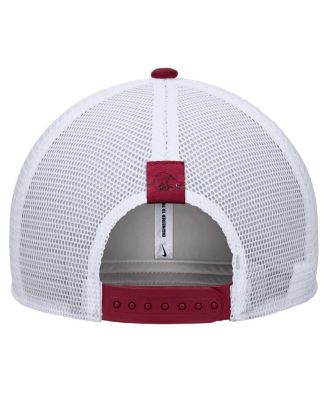 Men's Cardinal Arkansas Razorbacks Arch Rise Performance Trucker Adjustable Hat
