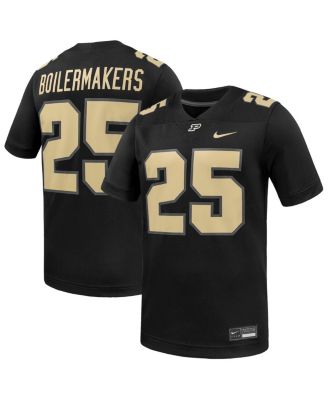 Nike - Men's 25 Black Purdue Boilermakers Untouchable Replica Game Jersey
