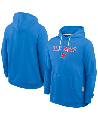 Nike - Men's Powder Blue Ole Miss Rebels 2025 Sideline Standard Issue Dri-FIT Hoodie