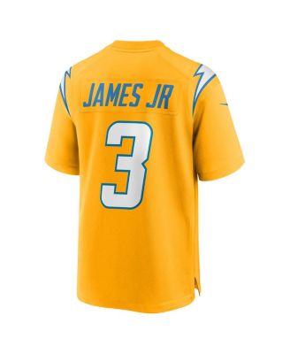 Big Boys and Girls Derwin James Jr. Gold Los Angeles Chargers Alternate Charger Power Game Player Jersey