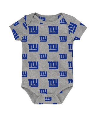 Newborn 3-Pack New York Giants Little Tike Bodysuit Set