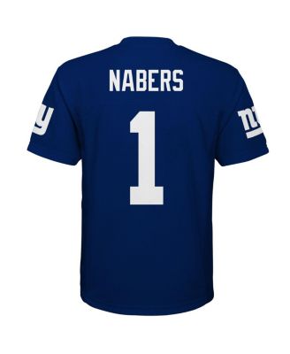 Preschool Malik Nabers Royal New York Giants Replica Player Jersey