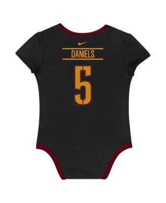 Baby Boys and Girls 3-Pack Jayden Daniels Washington Commanders Name Number Bodysuit Set