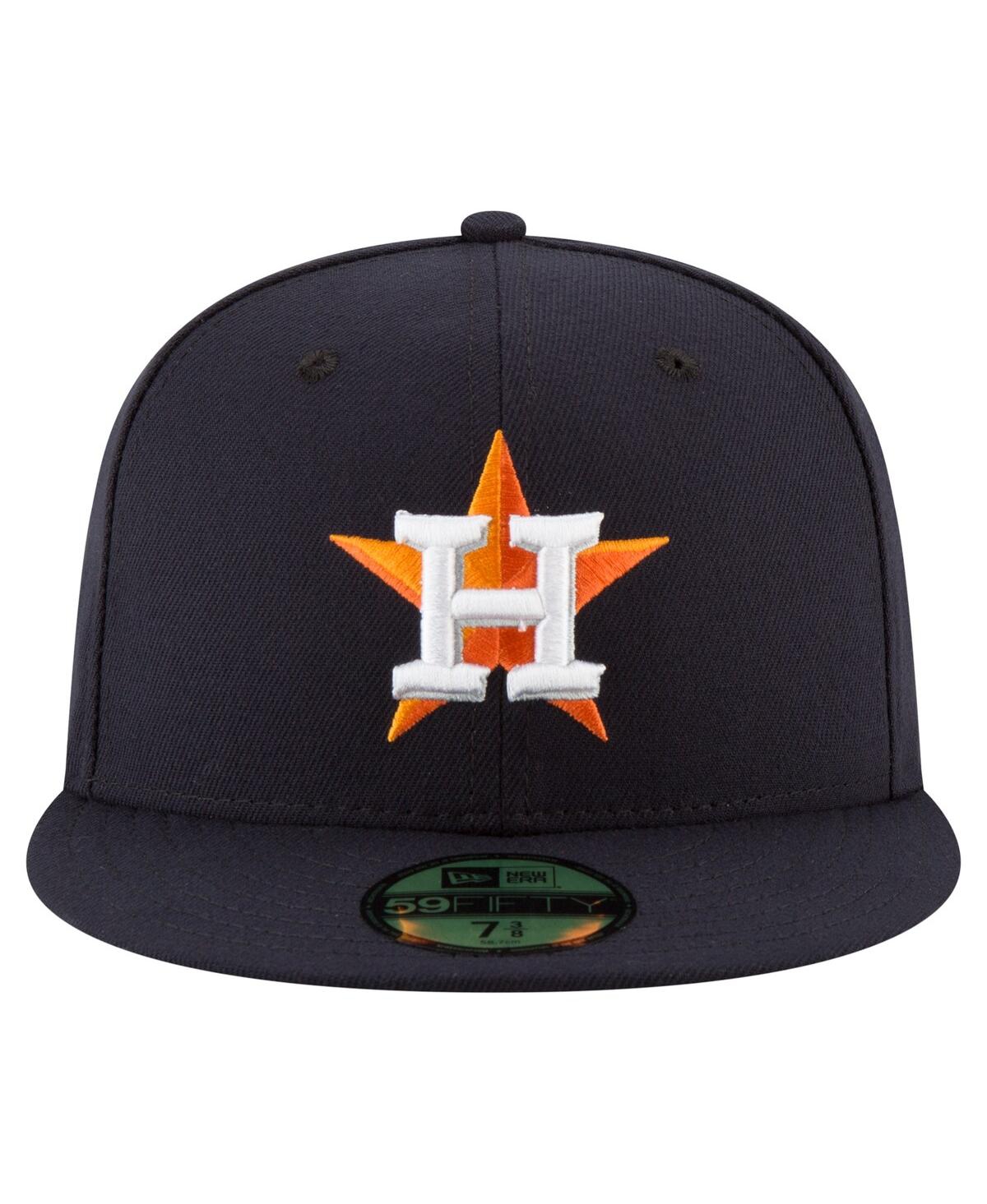 New Era Men's Jose Altuve Navy Houston Astros 2025 Player's Weekend 59fifty Fitted Hat In Blue