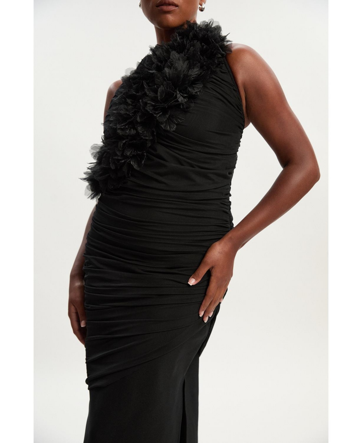 Karen Millen Women's Bandage Knitted Maxi Dress