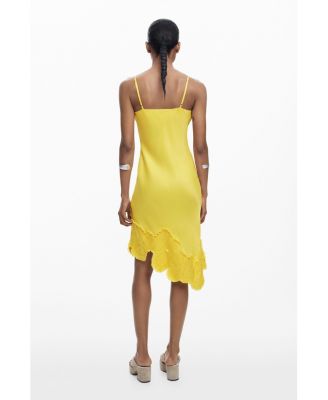 Women's Asymmetric slip dress