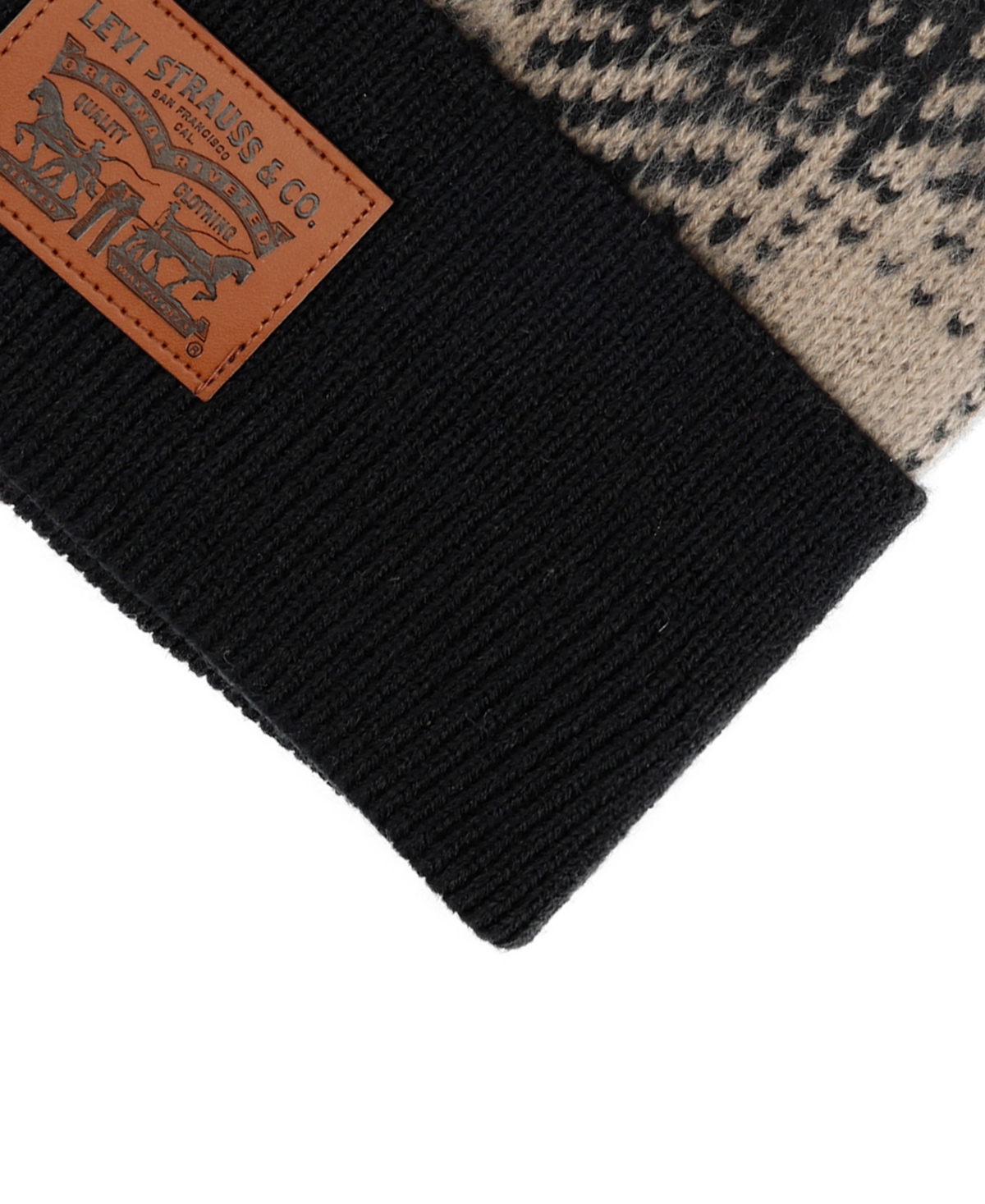 Levi's Men's Brushed Plaid Beanie In Multi