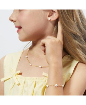 Petit Daisy White Necklace