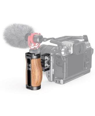 Wooden Mini Side Handle with 1/4"-20 Screws