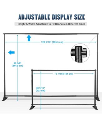 10x8 FT Shimmer Wall Backdrop with Stand 72 Pcs Panels Decor for Wedding Party