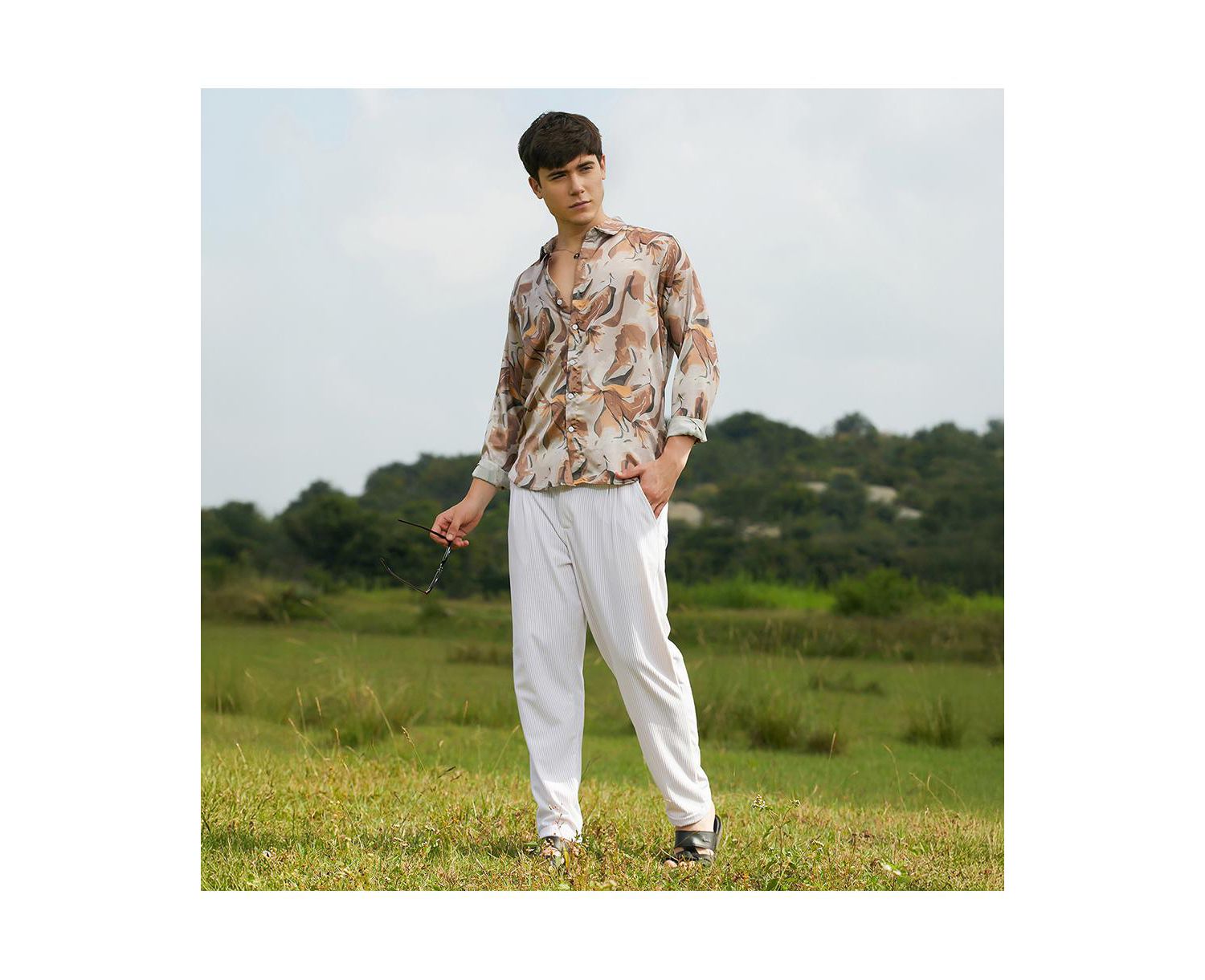 Men's Impressionist Canopy Shirt