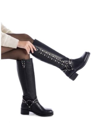 Women's Tall Riveted Boots By XTI