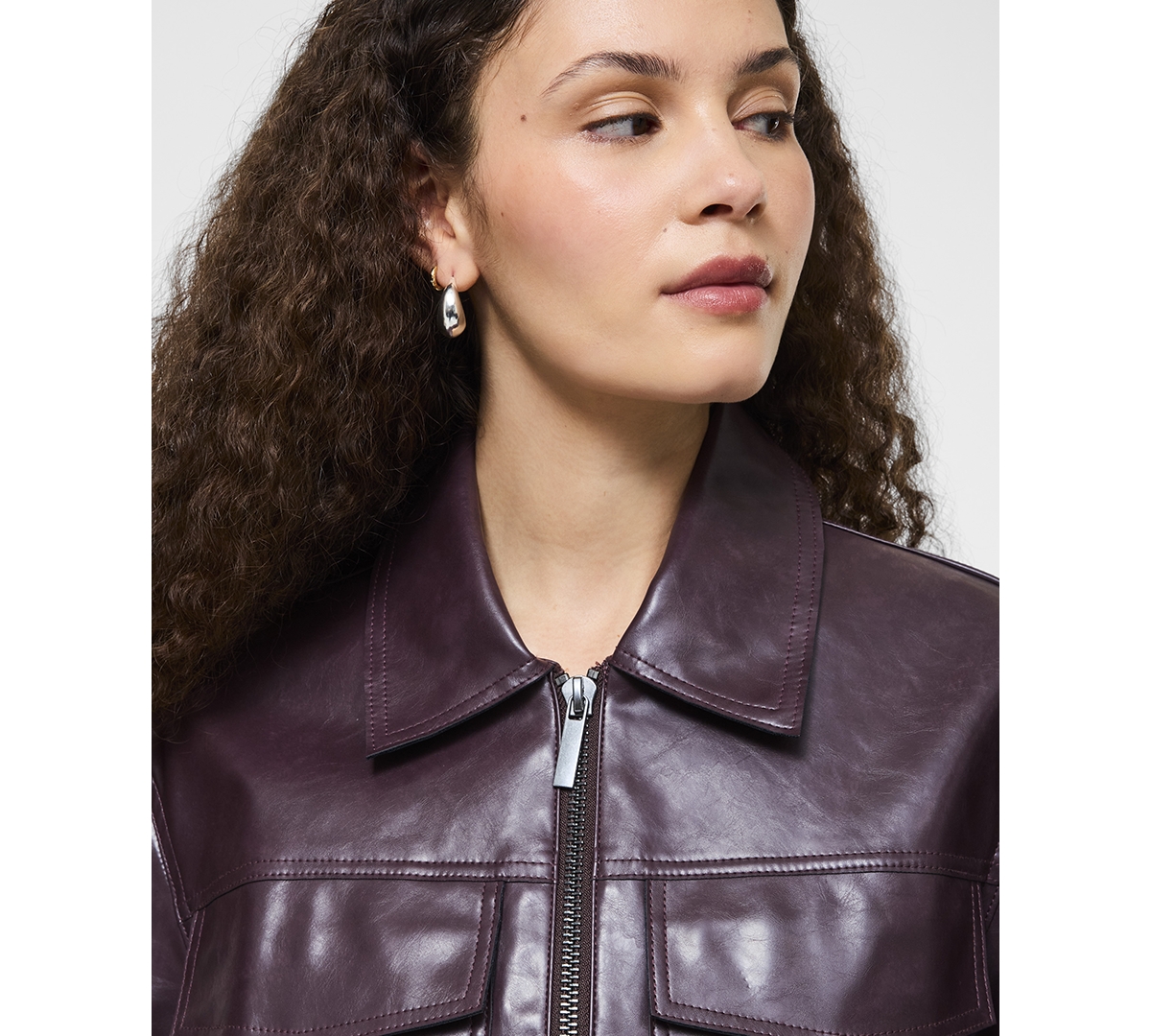 French Connection Women's Pocket Detail Bomber Jacket