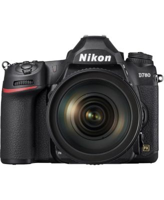 D780 FX-Format DSLR Camera with AF-S NIKKOR 24-120mm f/4G ED VR Lens, Bunde with 64GB Memory Card, 77mm Filter Kit and Bag