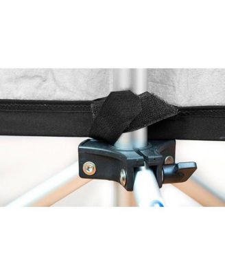 60x72" Collapsible Disc / Reversible Solid Colors Background - Chroma Green / Blue