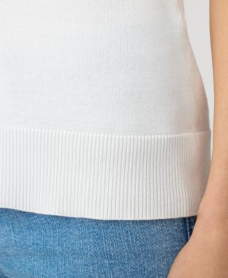 Women's Elbow Sleeve Crewneck Sweater