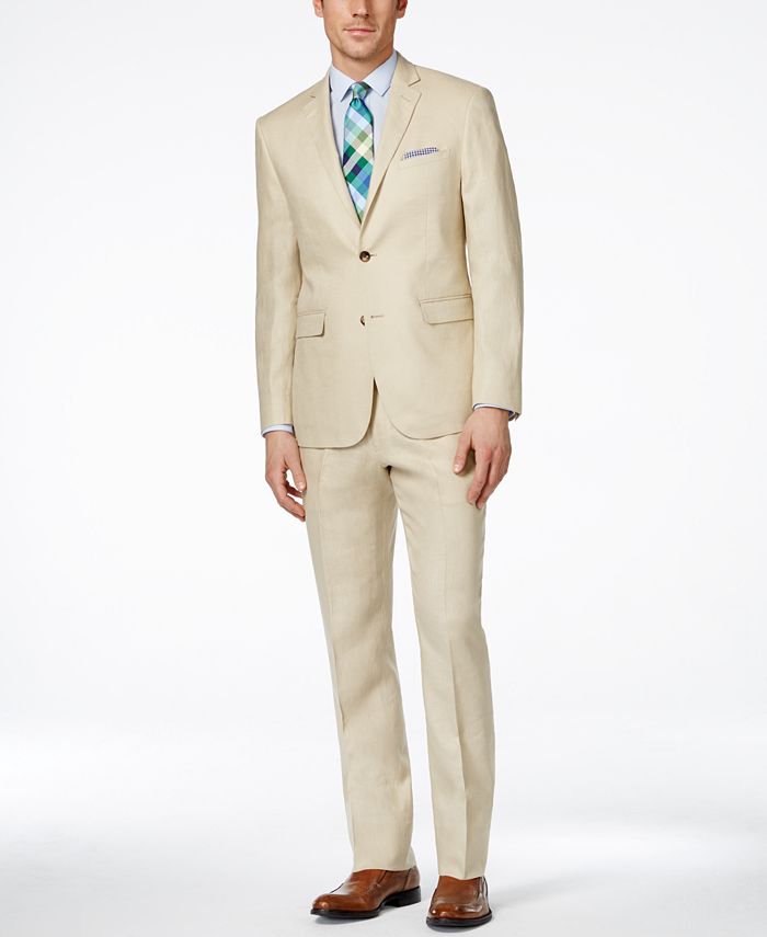 Perry Ellis Portfolio Slim Fit Suit, Men's