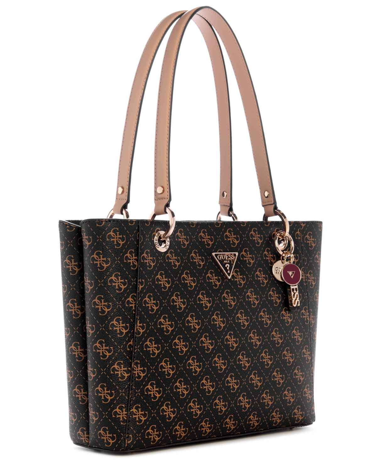 Guess Women's Noelle Ii Medium Tote Bag In Brown