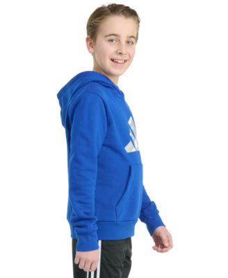 Big Boys' 8-20 Long Sleeve Graphic Fleece Pullover Hoodie