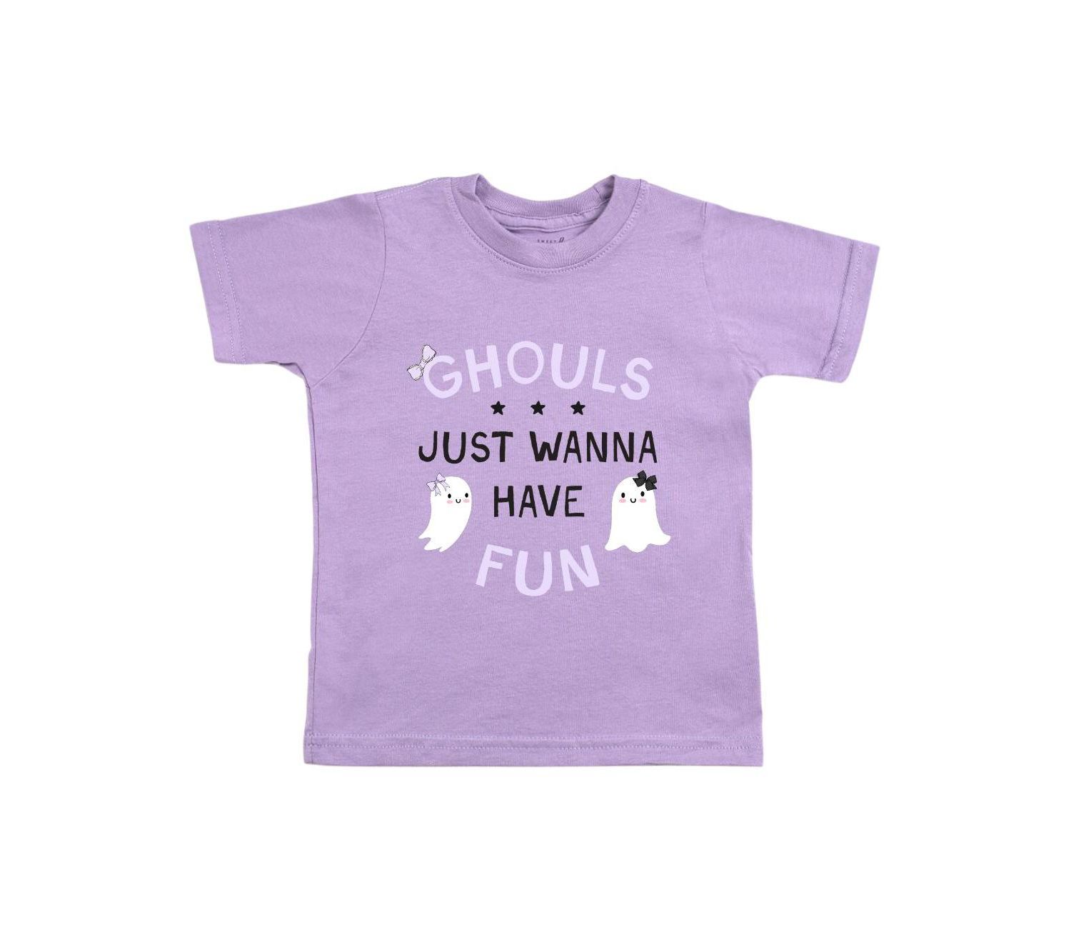 Big Girls Ghouls Just Wanna Have Fun Halloween Short Sleeve T-Shirt