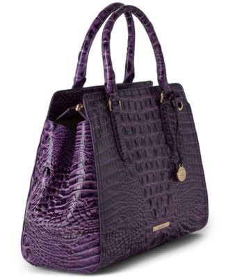 Finley Small Leather Satchel Bag