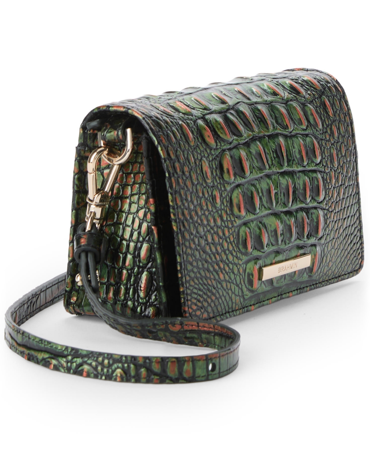 Brahmin Minuette Melbourne Mini Leather Crossbody Bag