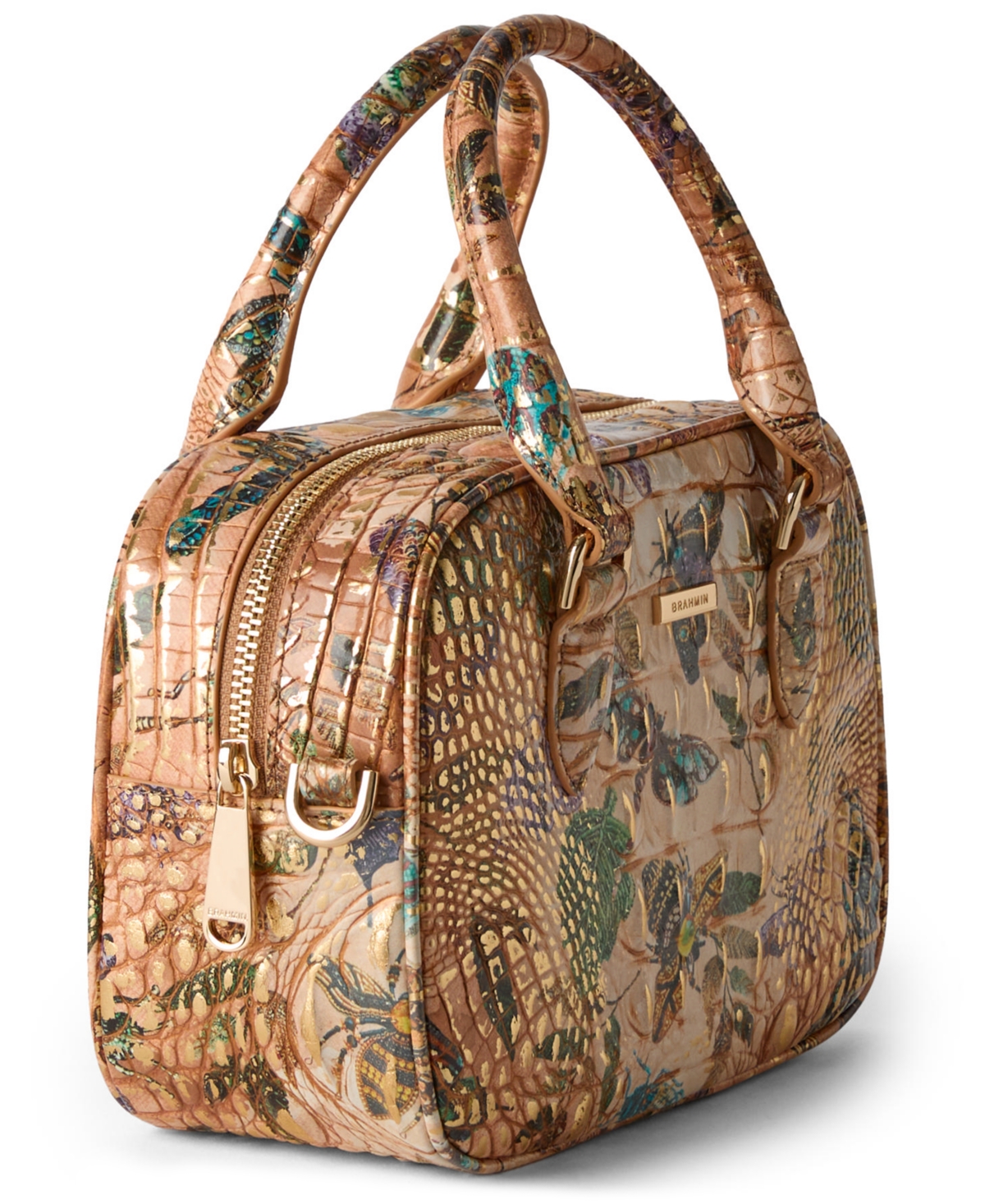 Brahmin Mara Small Leather Melbourne Satchel Bag