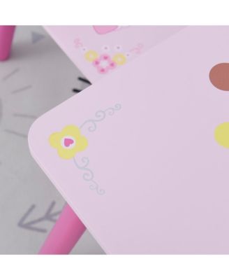 3 Piece Kids Table and Chair Set,