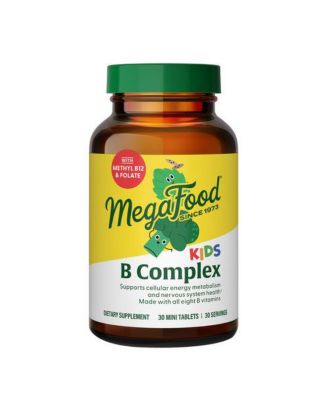 Kids B Complex Vitamins, Vitamin B6, Methyl B12, Folate and Biotin, 30 Mini Tablets