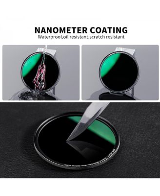 62mm Nano-X Neutral Density ND1000 3.0 10-Stop Magnetic Filter