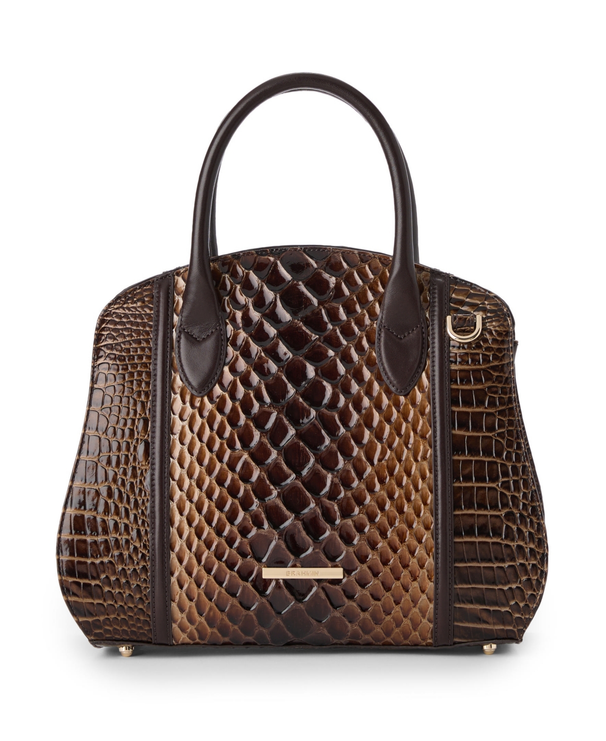Brahmin Rosetta Toffee Caldwell Crossbody Bag