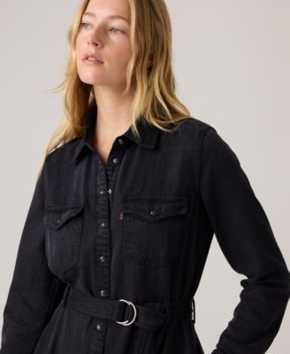 Premium Women's Quincey Long Sleeve Midi Dress