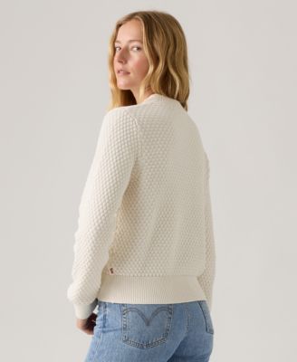 Women's Snowflake Crewneck Long Sleeve Sweater