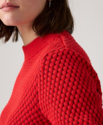 Women's Snowflake Crewneck Long Sleeve Sweater