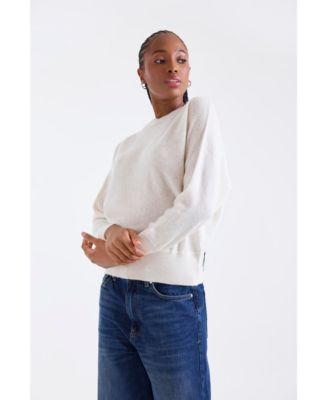 Women's Alaia Long Sleeve 100% Cashmere Sweater