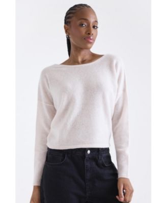 Women's Leyla Low Back Cashmere Sweater