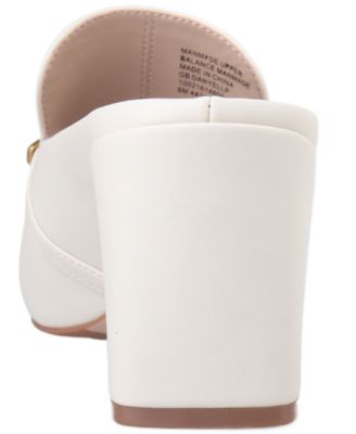 Women's Danyell Snip Toe Block Heel Mules, Created for Macy's