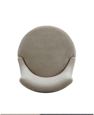 Lucia 37.2" Chenille Upholstered Counter Stool