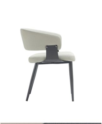 Luce Textured 22.9" Leatherette Upholstered Dining Chair