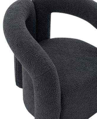 Darian Modern 28.74" Boucle Upholstered Accent Chair