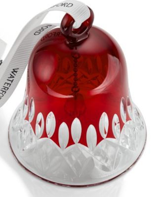 Lismore Red Bell Ornament