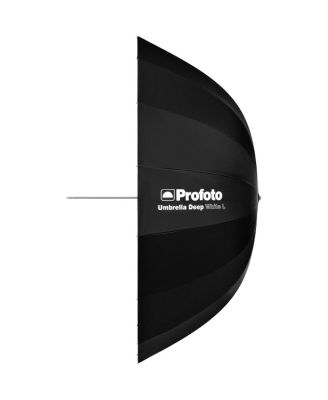 Deep White Umbrella, Large, 51" (129.54cm)