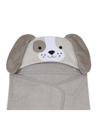 Baby Baby/Infant Luxury Cotton Terry Dog/Puppy Hooded Bath Towel