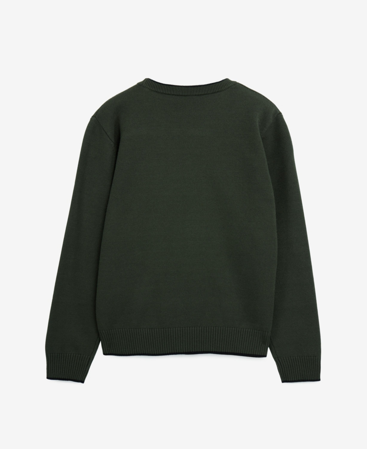 Raw X Boys Moto Ribbing Detail Crew Neck Sweater