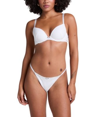 Hunkemoller Women's Pointelle Padded Underwired Bra