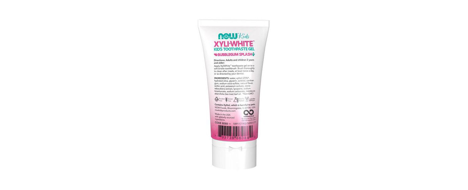 XyliWhite Kid's Toothpaste ,Bubblegum 3 oz