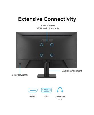 VA279HG 27" 16:9 Full HD 120Hz IPS LED Gaming Monitor