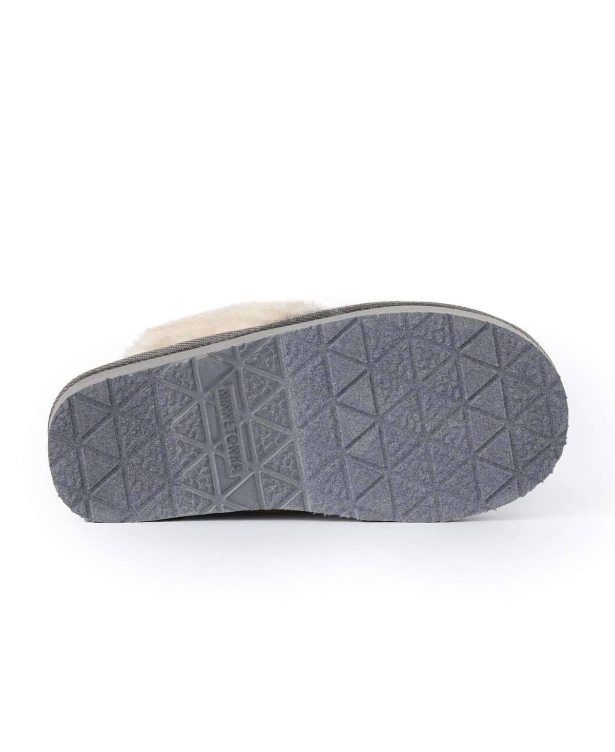 Minnetonka Women's Flurry Scuff Sweater Knit Slippers