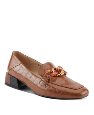 BALDWIN Women's Loafers with Smooth Leather Upper