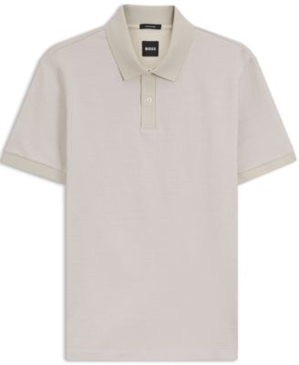 Men's Mercerized-Cotton Polo Shirt